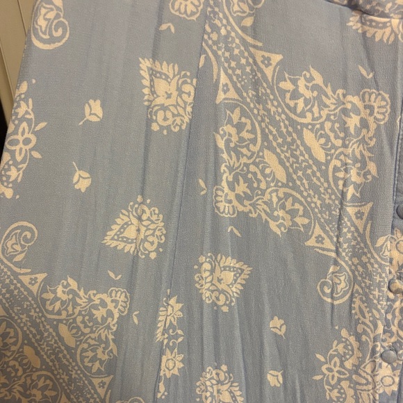 Torrid Light Blue Floral Maxi Dress - Picture 2 of 3